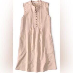 Orvis Tech Chambray Pintuck Tank Dress